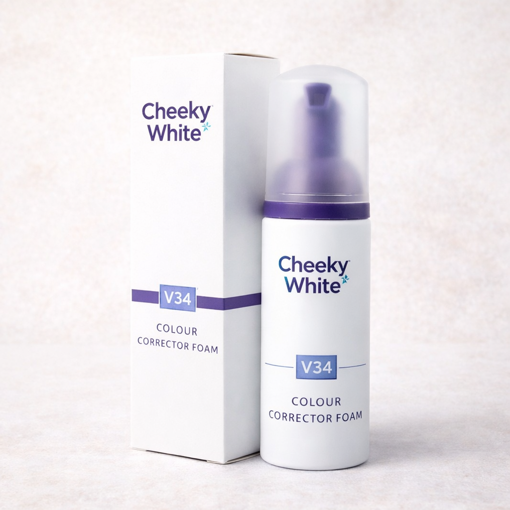 Cheeky White Teeth Whitening Foam and serum