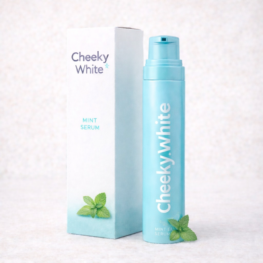Cheeky White Teeth Whitening Foam and serum