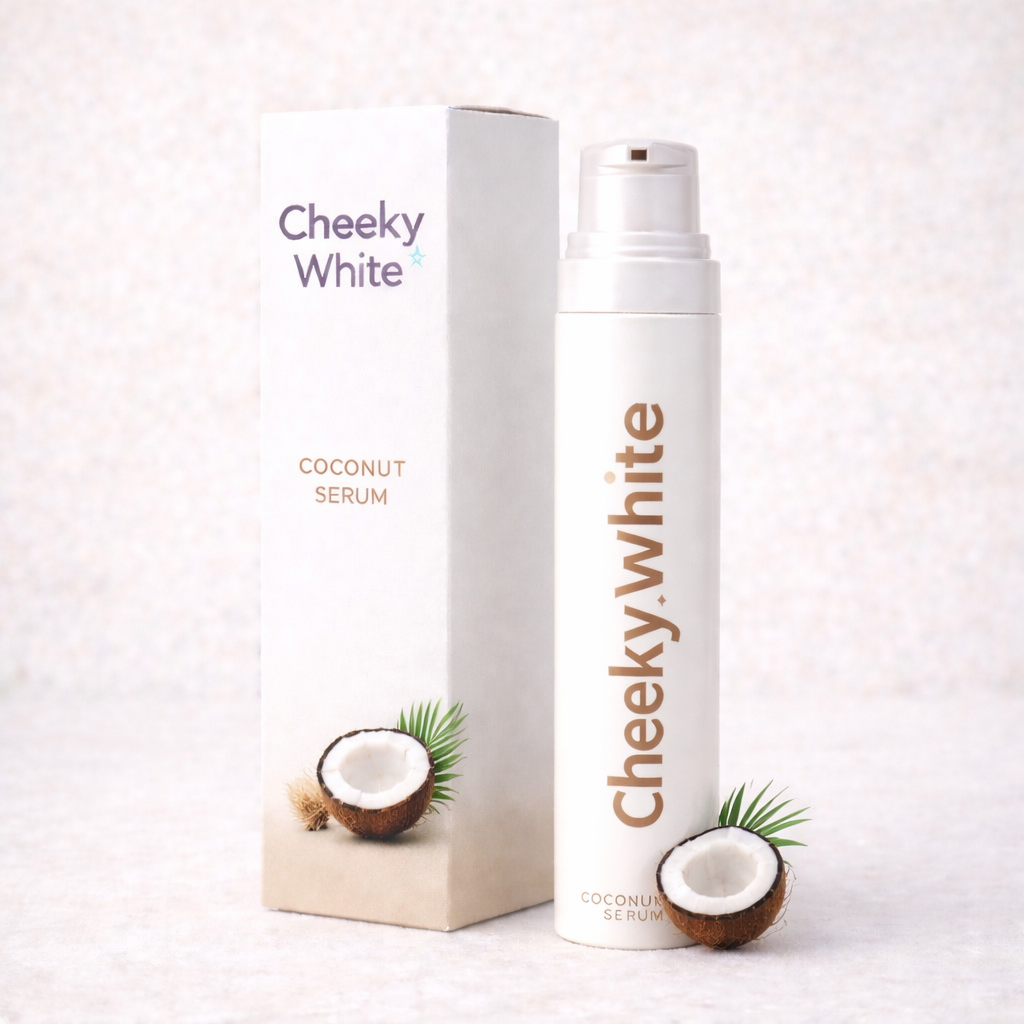 Cheeky White Teeth Whitening Foam and serum